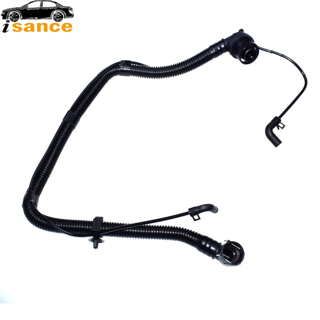 ISANCE PCV Positive Crankcase Ventilation Hose Tube Bypass Valve For
