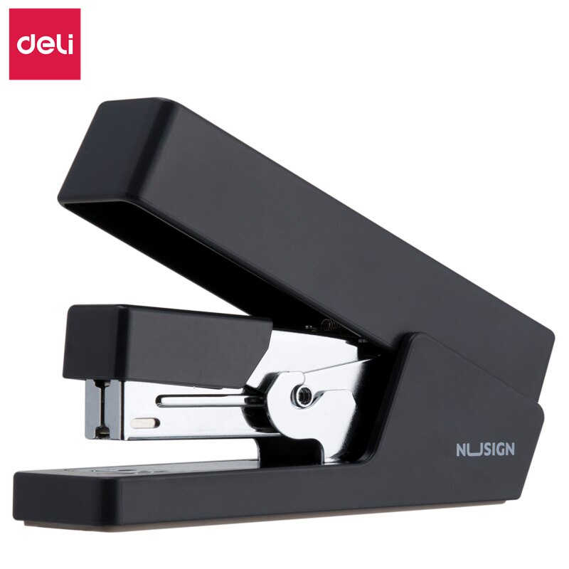 Deli Nusign Effortless Stapler With 1000 Piece Staple 24/6 26/6 Korean