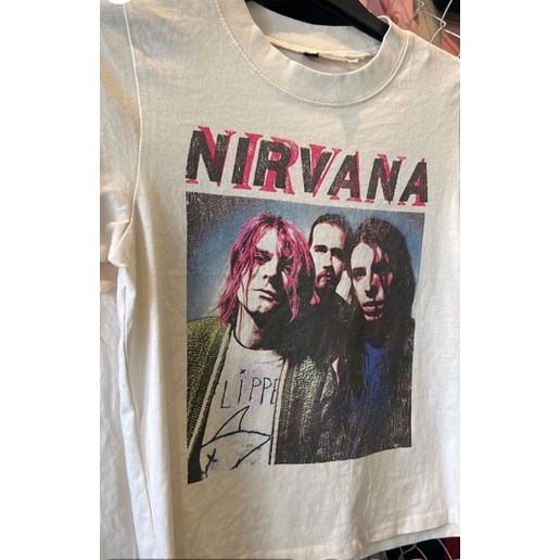 H&M Band Shirts Semi Croptop Shopee Philippines