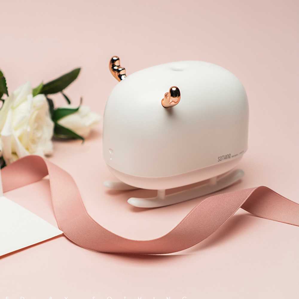 Xiaomi Youpin Air Humidifier Deer Ambient Light USB Cable Powered Mini Portable Air Purifier