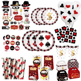 Poker Casino Las Vegas Birthday Party Theme Playing Cards