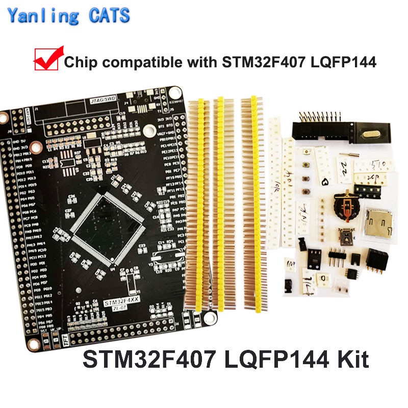 STM32F4 Discovery Board Arm Cortex M4 For DIY Welding STM32F407 417 ...