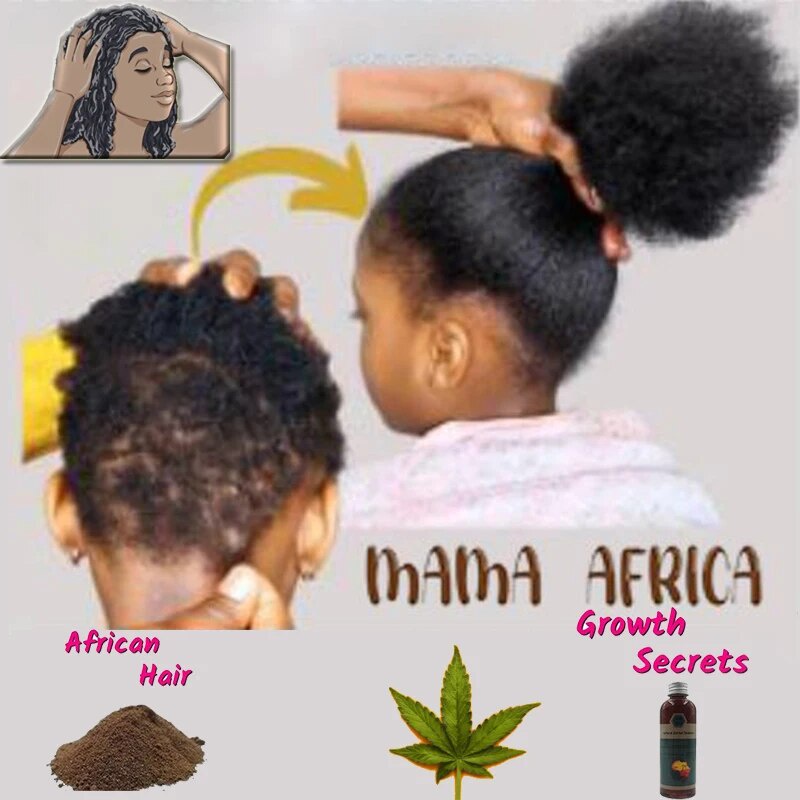 Africa Wild Rosemary Oil Crazy Hair Growth Traction Alopecia Chebe
