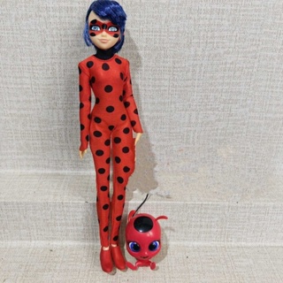 Miraculous Ladybug Doll Giftset 4-Pack Limited Cat Noir Rena Rouge Queen Bee