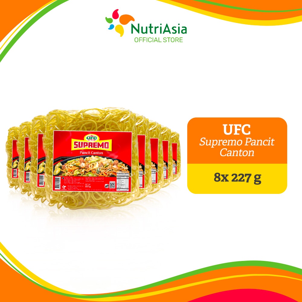UFC Supremo Pancit Canton 227g Bundle of 8 | Shopee Philippines