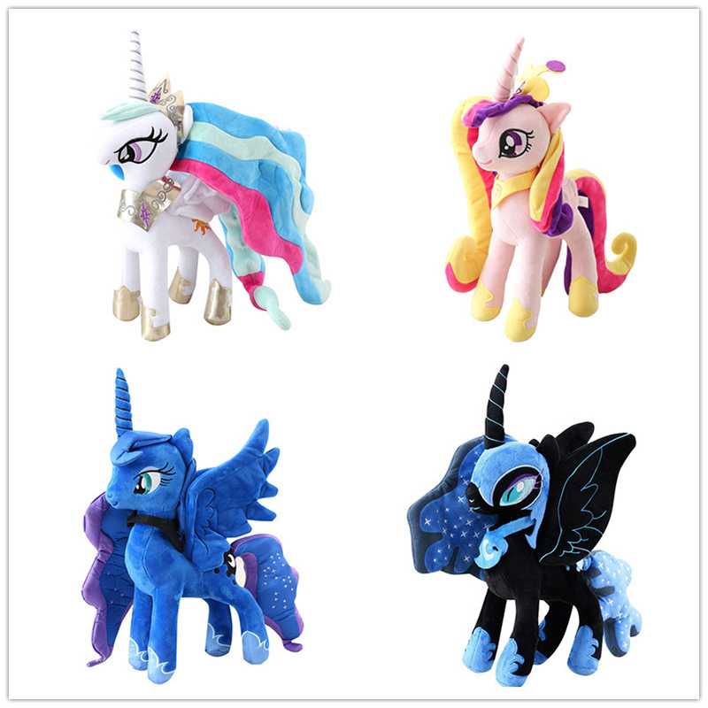 1pcs 38cm My Little Ponys Unicorn Twilight Sparkle Rainbow Dash ...