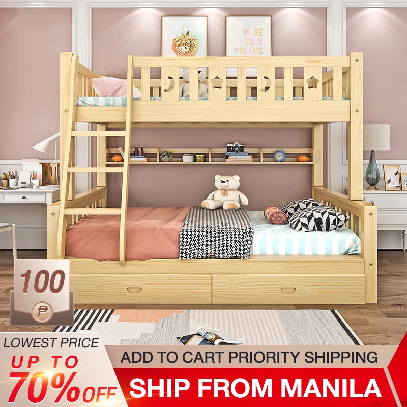 Crib and twin bunk hot sale bed