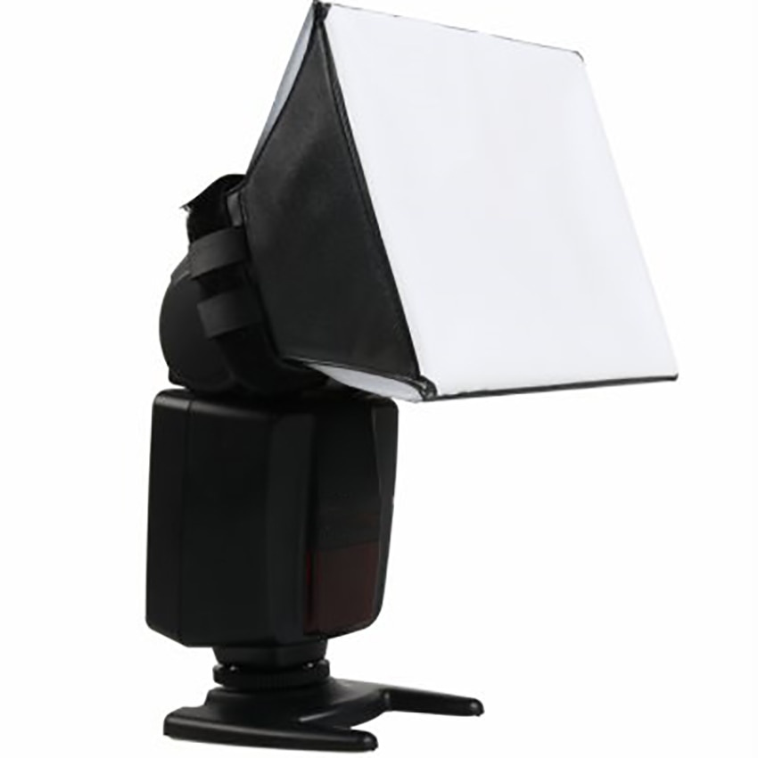 ⋛Folding Flash Diffuser Flashing Cover Light Softbox for Digital Camera