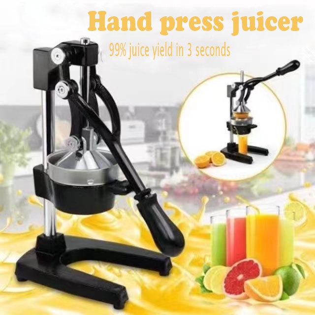 New stainless steel manual juicer commercial flat head household