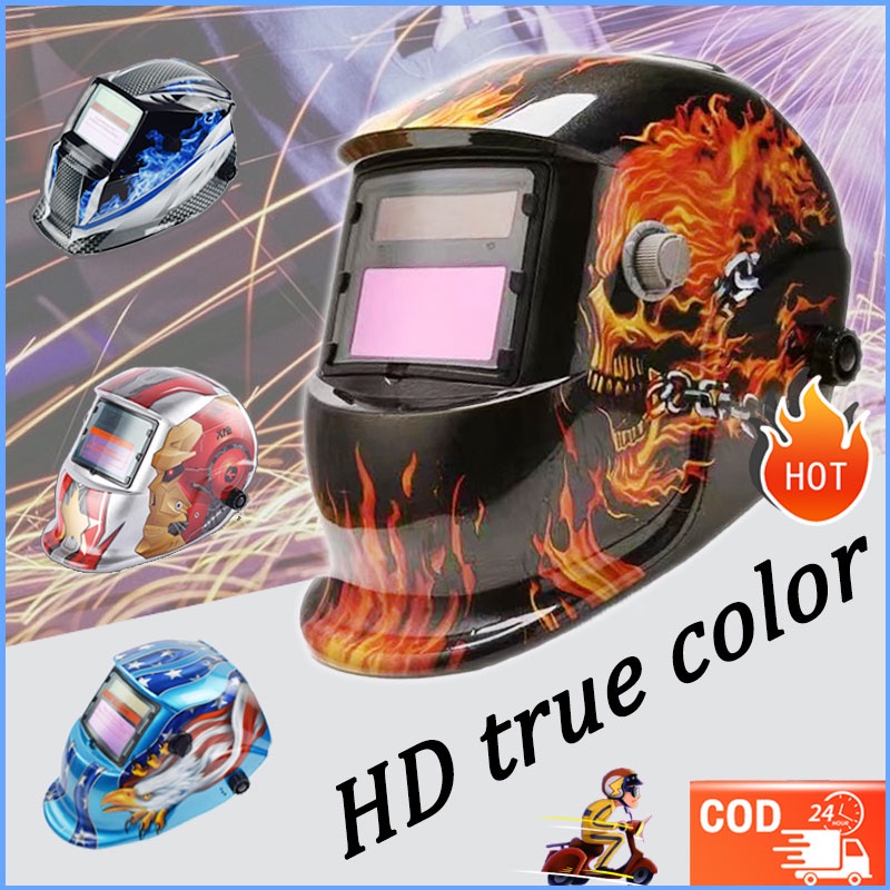 Professional eye protection welding mask auto darkening welding mask