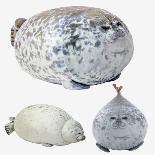 Plush toyAnimal-fat-seal Stuffed Watona Seal Angry Blob Chubby 3d ...