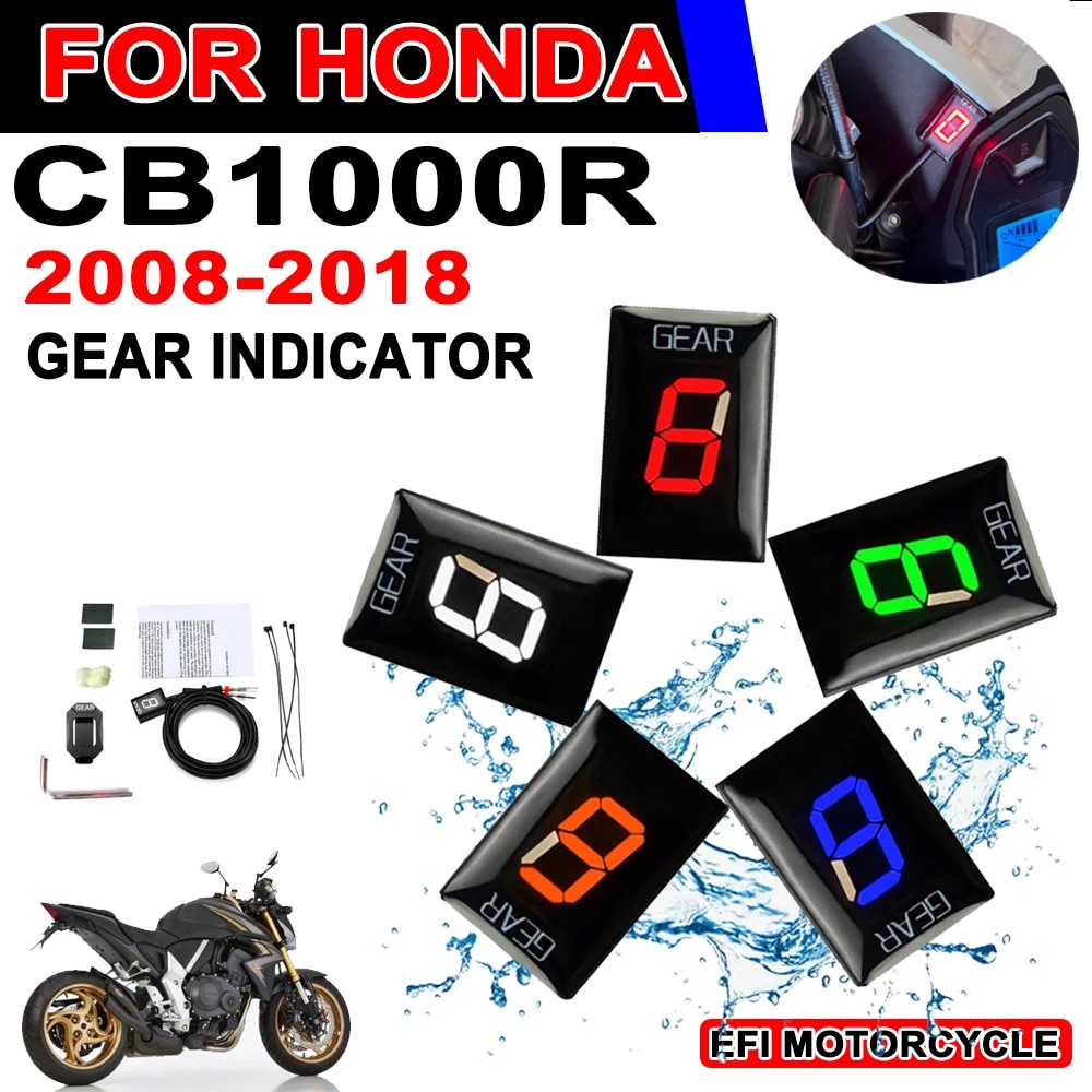 Motorcycle 6 Gear Indicator Speed Display Meter for Honda CB1000R CB ...