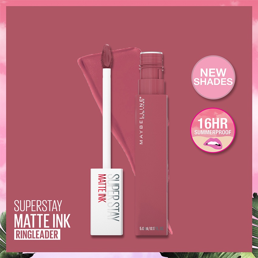 SPVI Market Place Superstay Matte Ink - Pink Edition - Ringleader ...