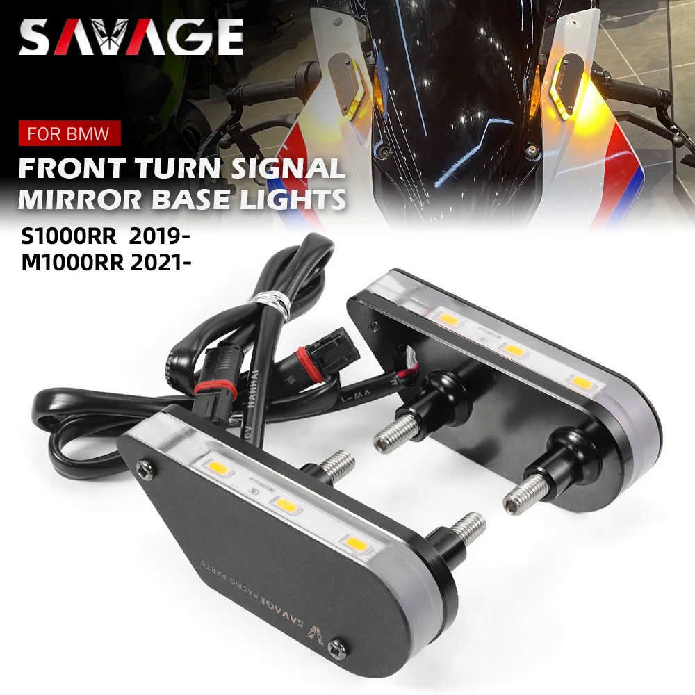 S1000RR Panigale MV F4 RSV4 LED Motorcycle Turn Signals Blinker Foot Peg | Front | 6845316514 | Unspecified Length