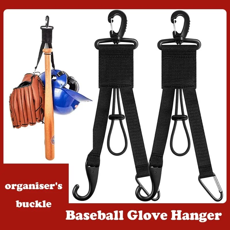 1/2PCS Baseball Bat Glove Storage Buckle Backpack Helmet bing Buckle