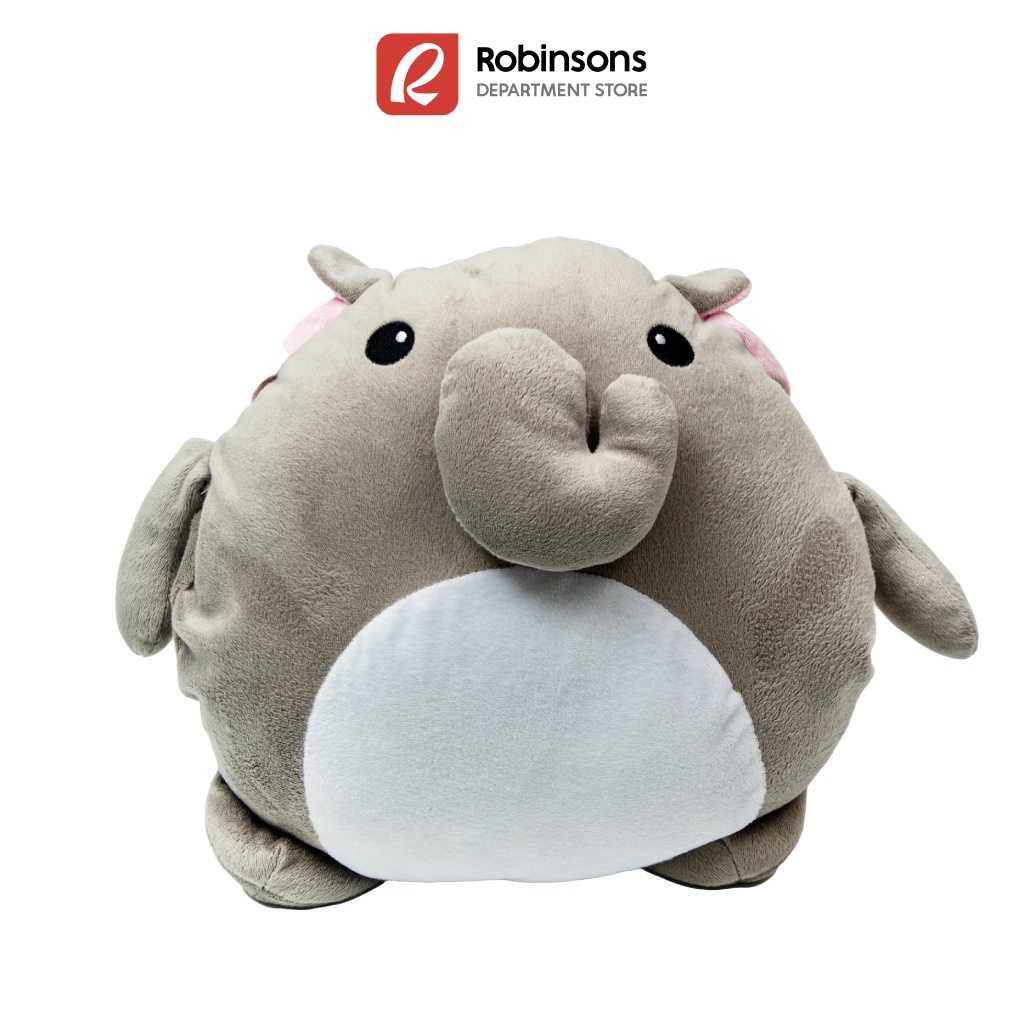 Playground Kids Nap Pillow Elephant Grey Shopee Philippines