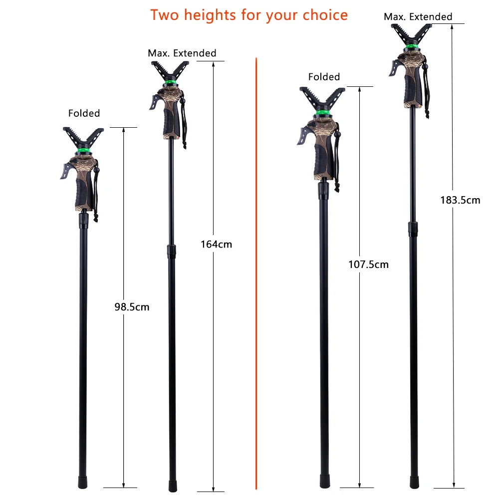 Trigger Hunting Shooting Stick WGM02 Tactical Airsoft Tripod Rifle