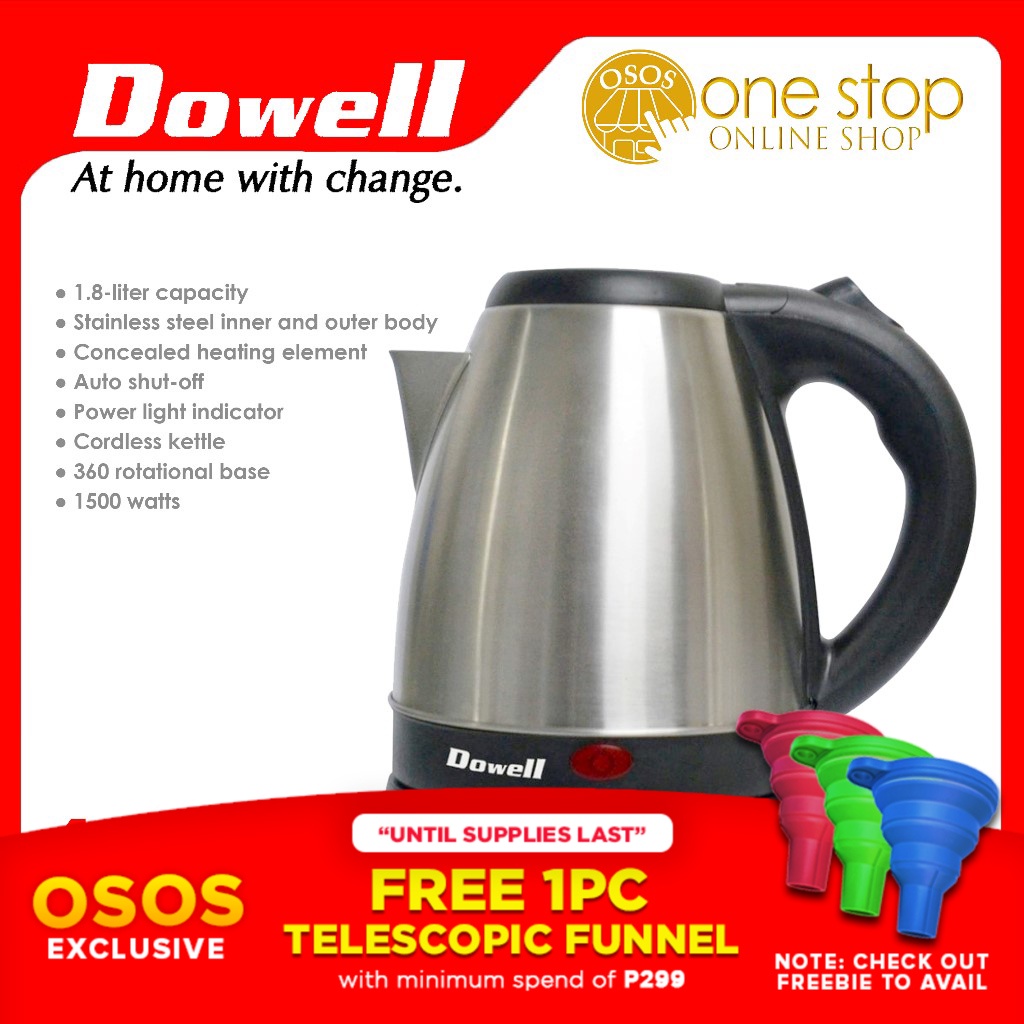 Dowell electric kettle store price