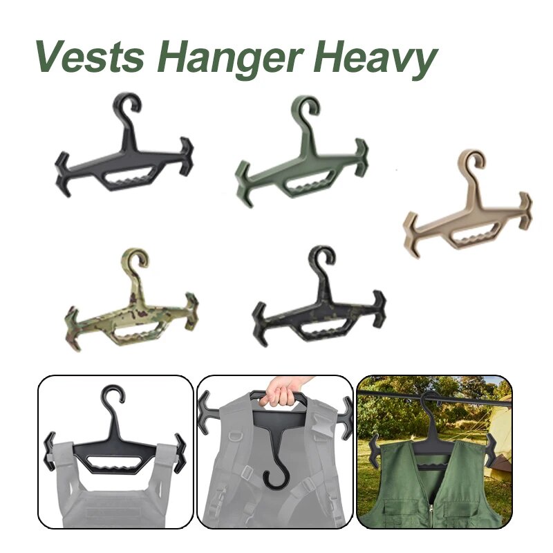 Tactical Hanger Heavy Duty Coat Hanger for Body Armor Vests