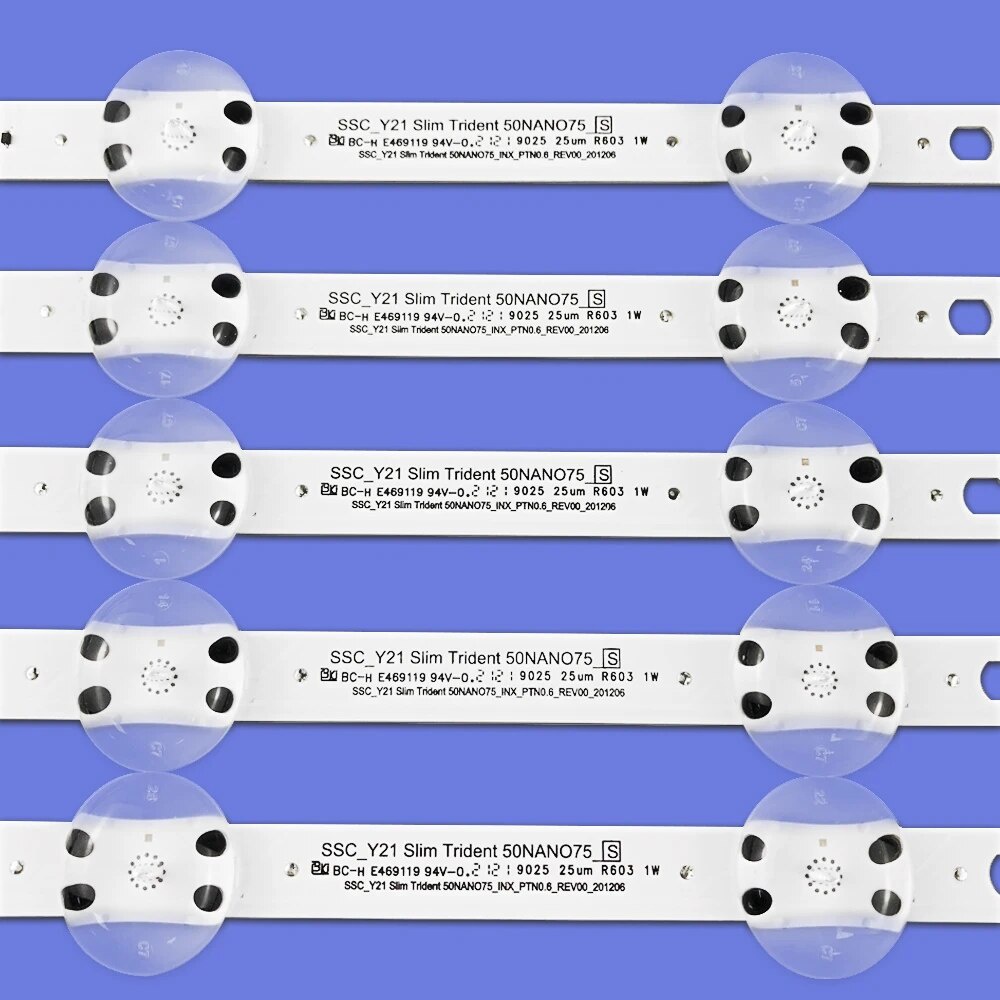 NEW LED Strip SSC_Y21 Slim Trident 50NANO75 For LG 50NANO75TPA ...