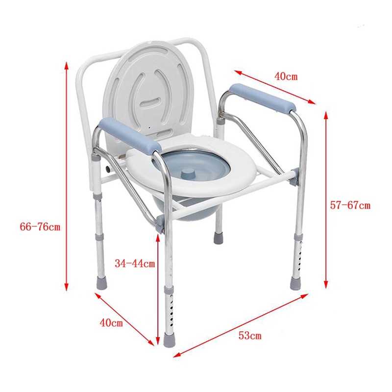 elderly commode chair&Movable bath commode chair bath chair Bedpan