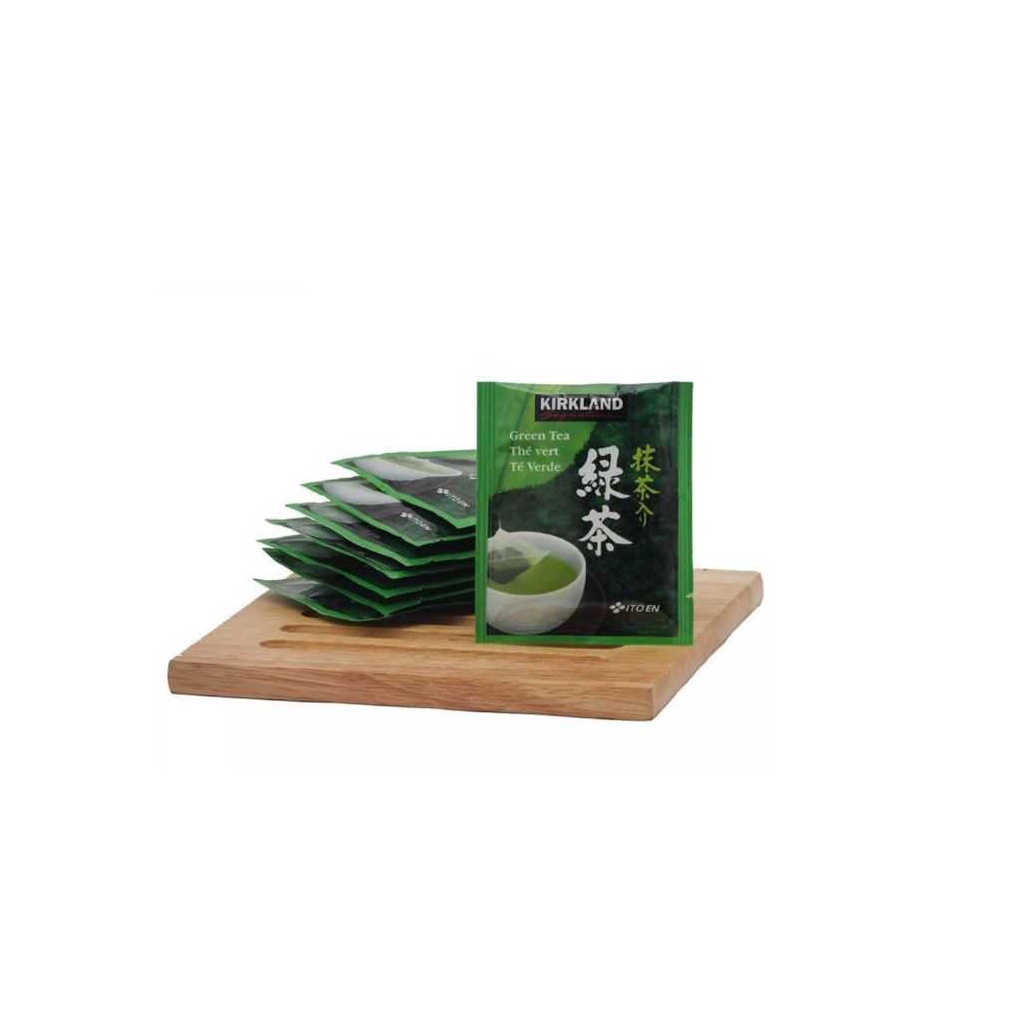 KIRKLAND SIGNATURE JAPANESE GREEN TEA A BLEND OF SENCHA AND MATCHA