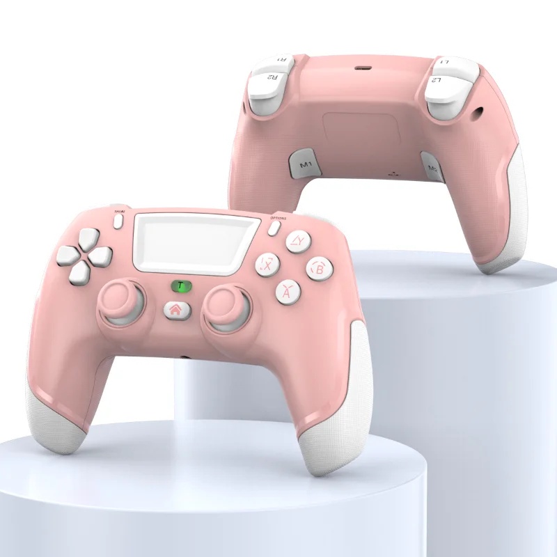 Pink and gold online ps4 controller