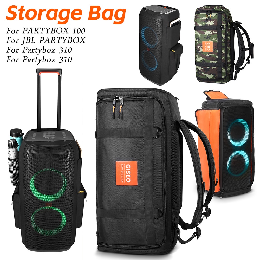 For JBL PartyBox 110 Portable Speaker Travel Backpack Carrying Case Storage  Bag