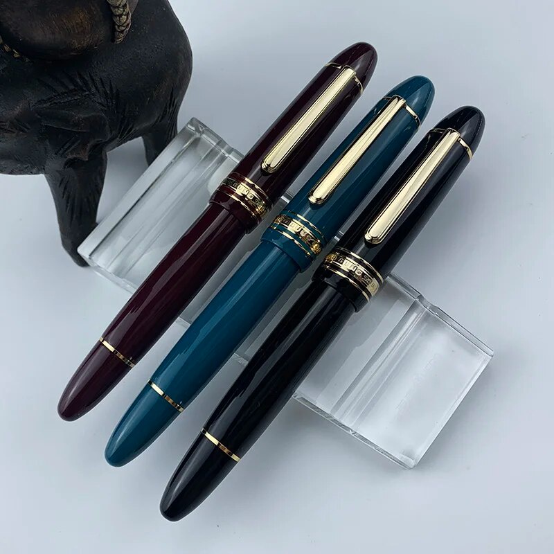 Wingsung 630 Fountain Pen 8# Iraurita Nib 0.5~0.7mm Nib Piston Resin ...