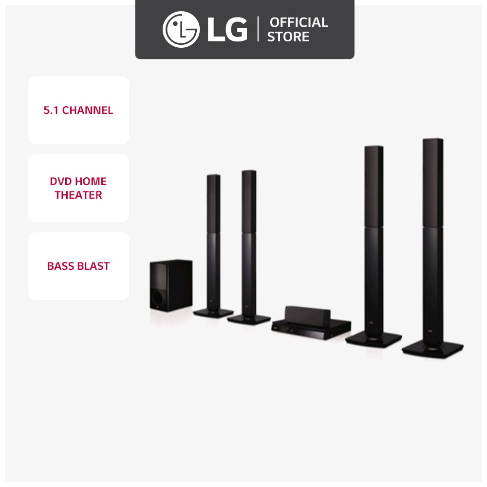 LG Home Theater 5.1ch LHD657 Shopee Philippines