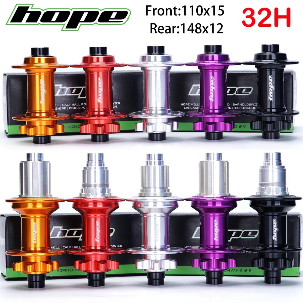 Hope Pro 4 Rear Boost Hub BOOST 148 x 12mm Front Hub 110x15mm