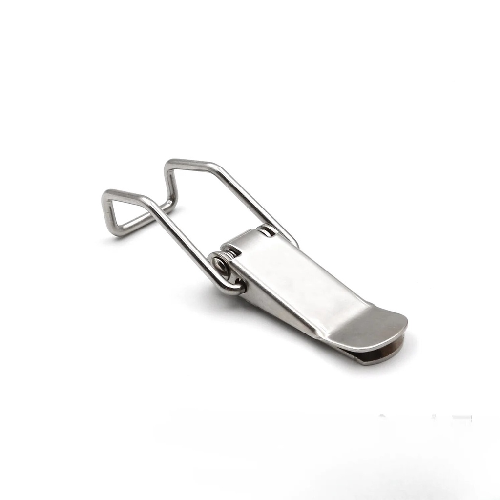 J115B Mild Steel Cabinet Boxes Hasp Lock 74*20 Spring Loaded Latch ...