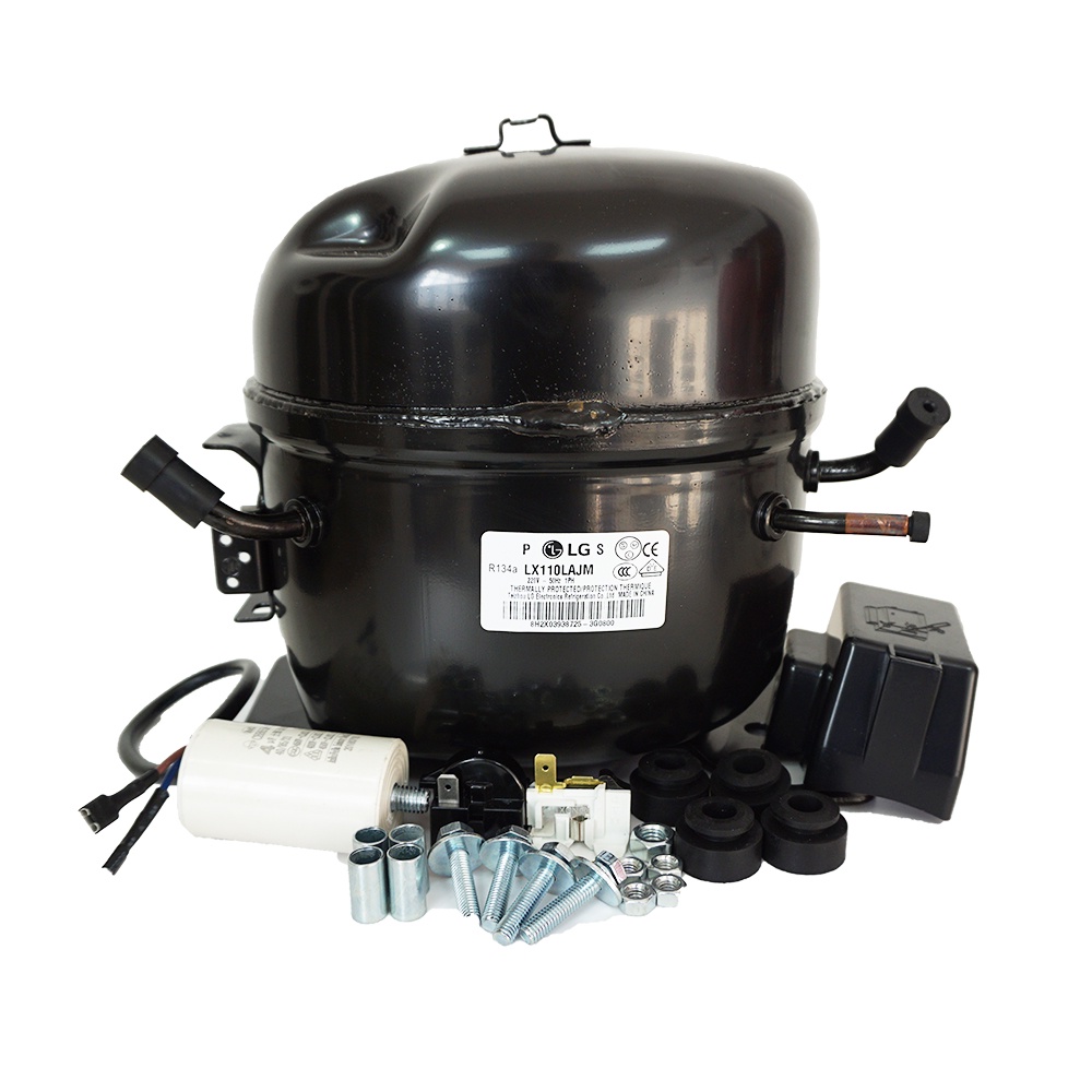 LG R134A 1/2 HP LX110NJEM Fridge Compressor Refrigerator Compressor ...