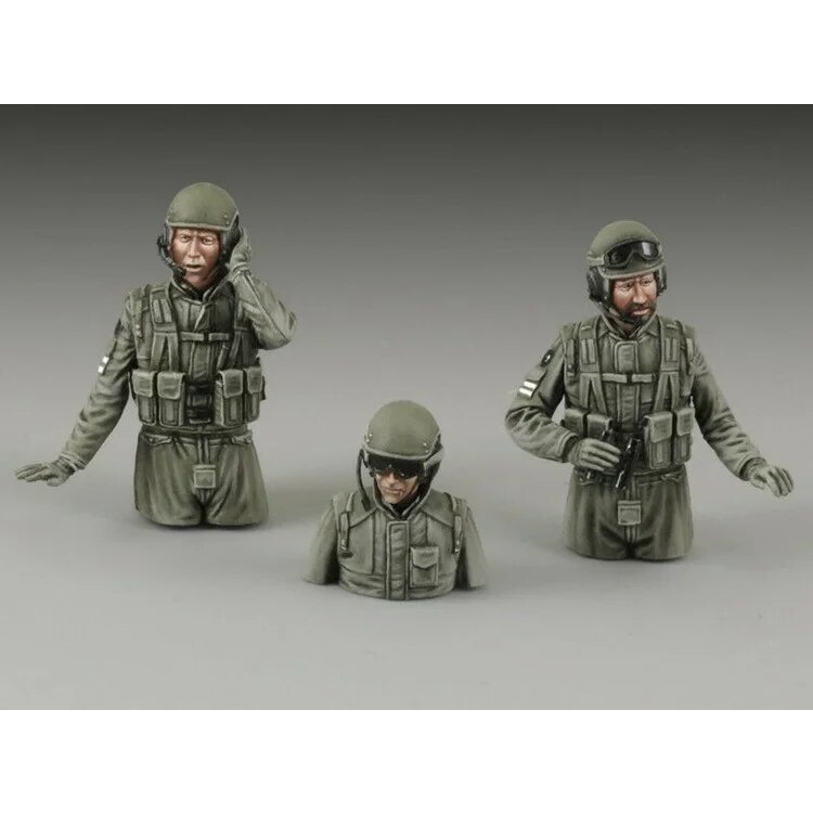 1/35 Resin Model Building Kit Figure IDF Tank Crew | Shopee Philippines