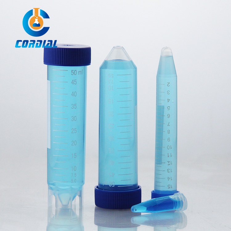 CDB010 CORDIAL Laboratory Plastic Graduated Autoclavable Conical Bottom ...