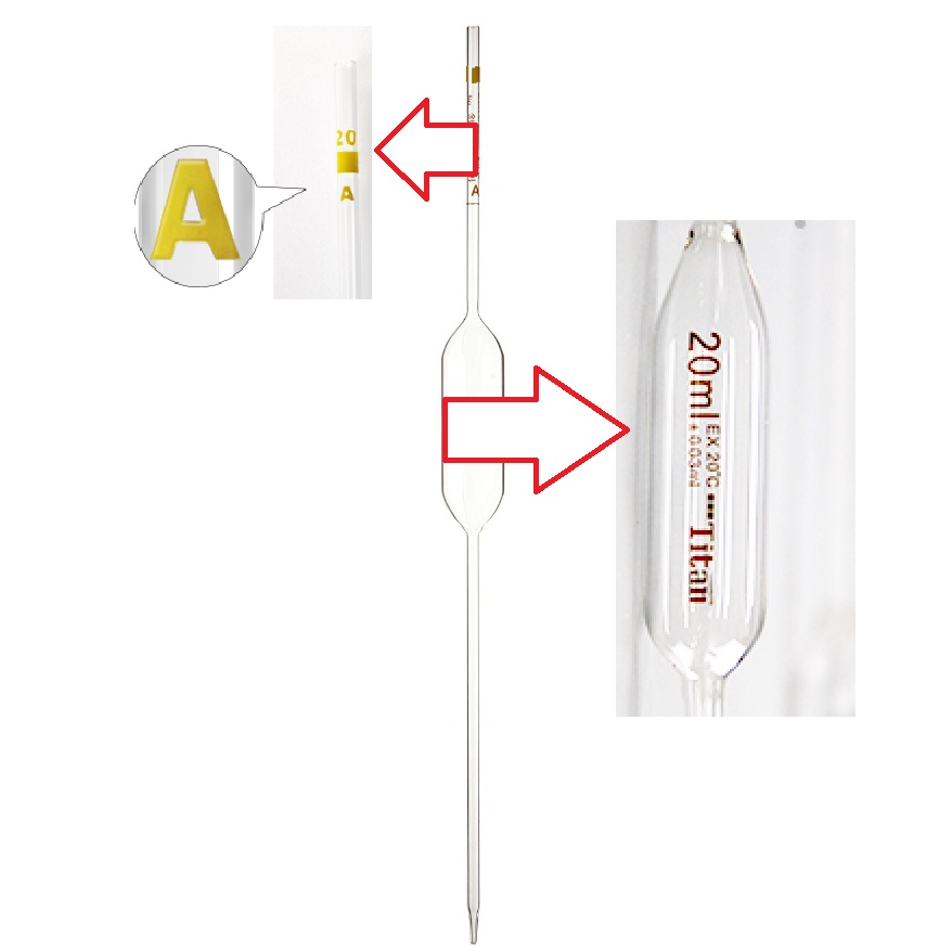 Lab Glass Volumetric Pipette Bulb pipette A Class Shopee Philippines