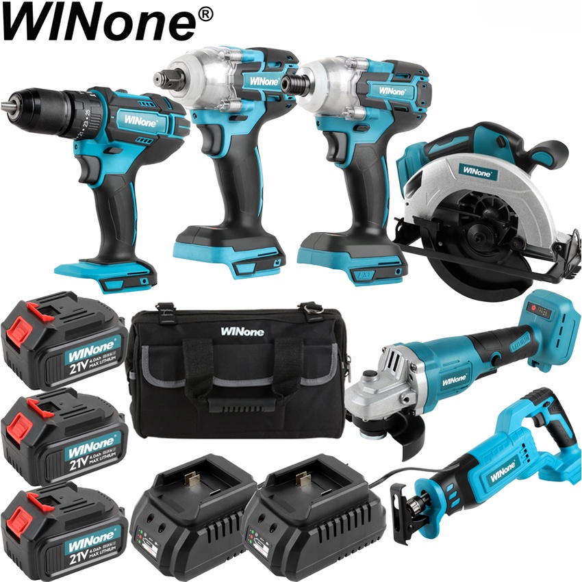 Winone Big Discount Available Sales Combo Power Tools 15 Kits Tool Set ...