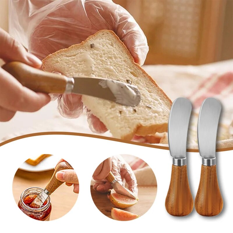 Butter Knife Cheese Tools Sets Stainless Steel Cheese Cutter Toast ...