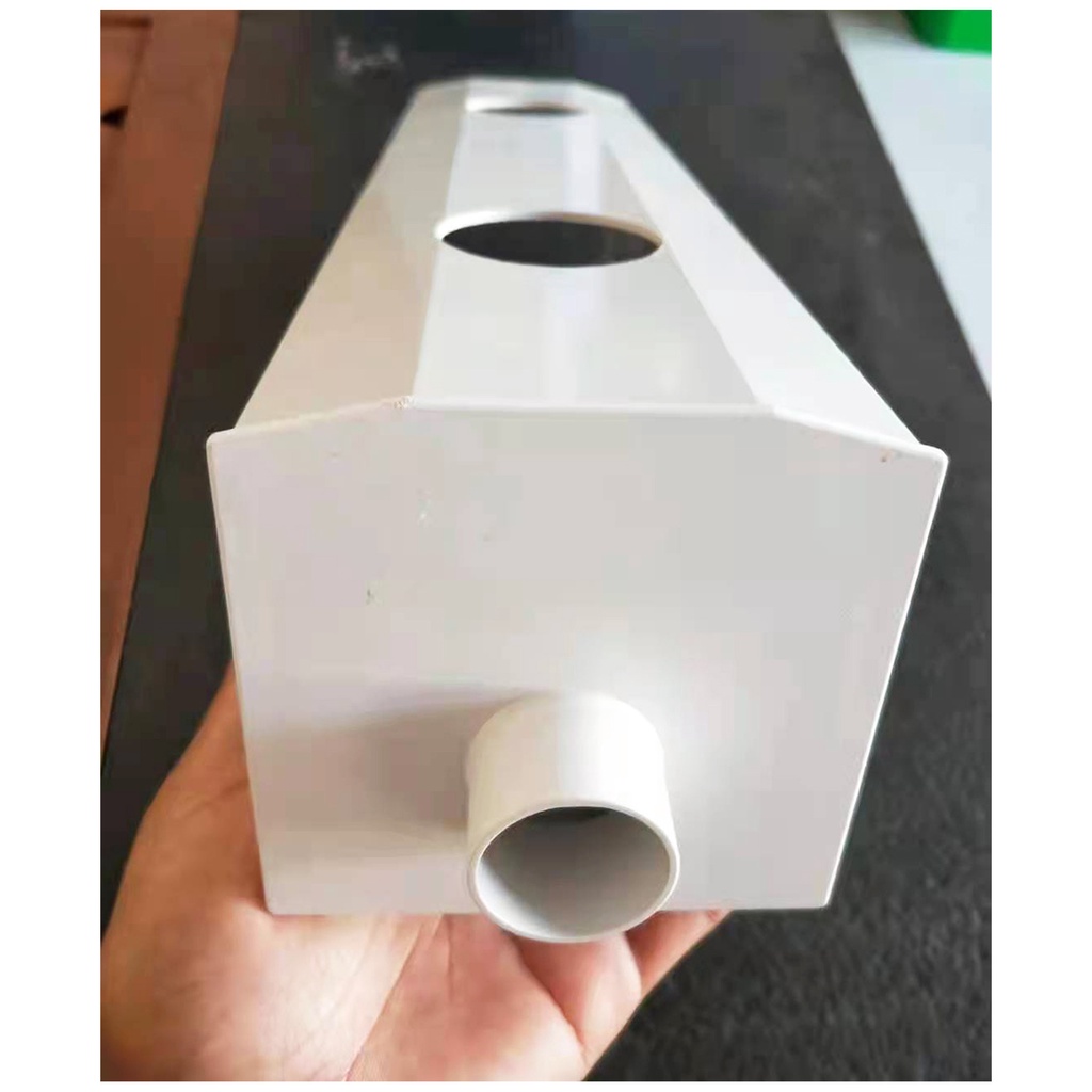 hydroponic pipe pvc square nft system plastic square pipe hydroponic