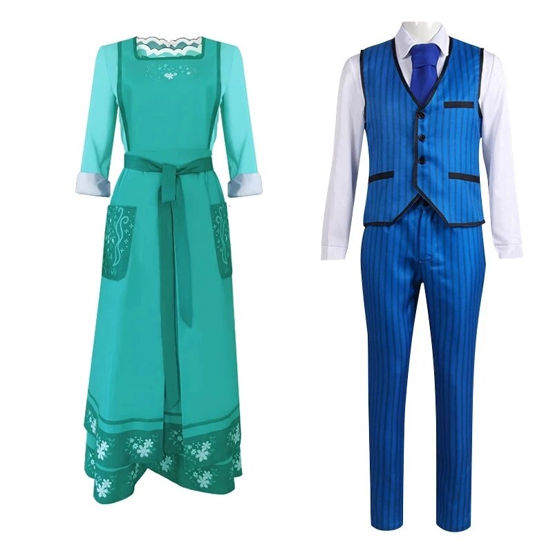 19o Movie Encanto Julieta Madrigal Dress Cosplay Costume Agustin ...