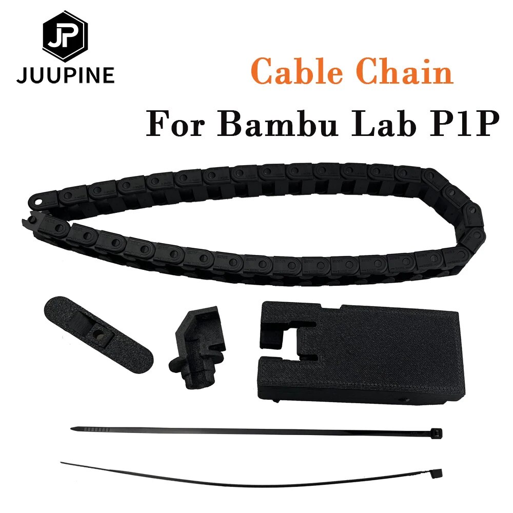 Cable Chains For Bambu Lab P1P Drag Chain Ultra Light Plastic Drag Towline Assembly Kit Shopee
