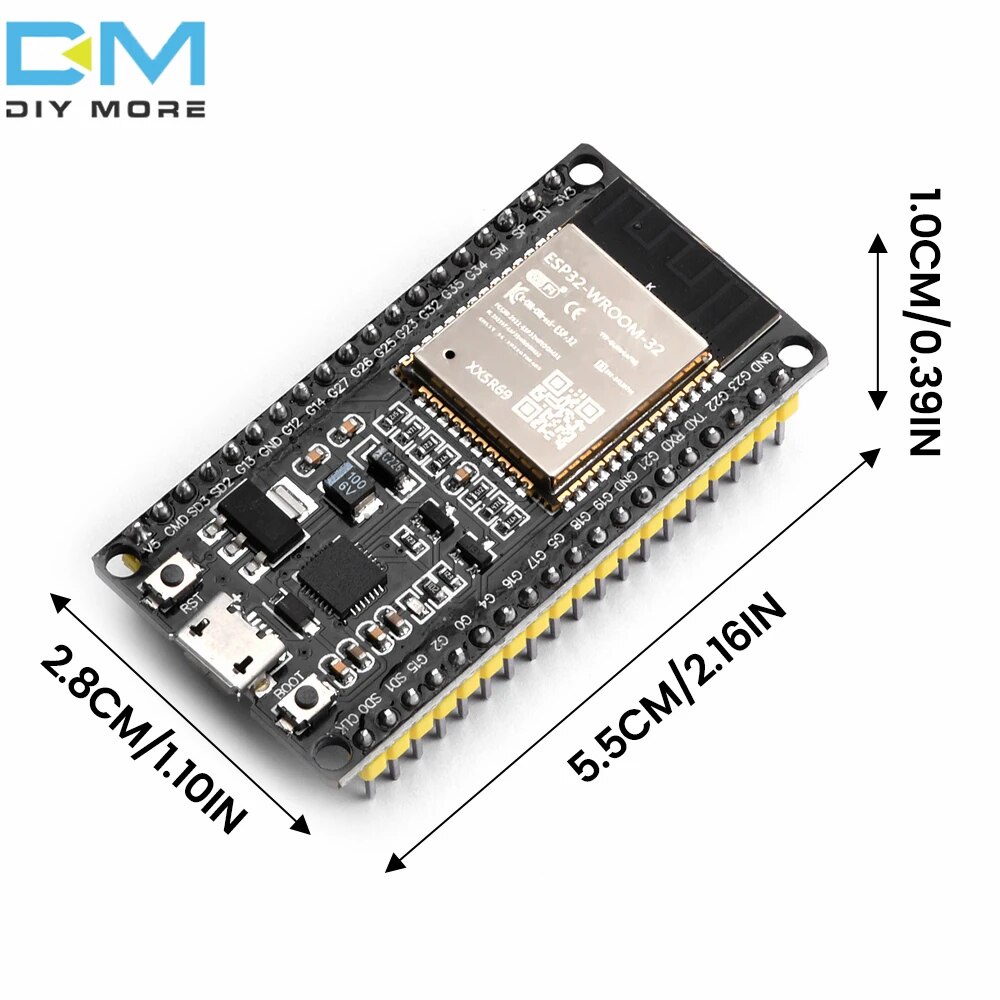 유ESP32 Development Board WiFi Bluetooth Ultra-Low Power Consumption ...