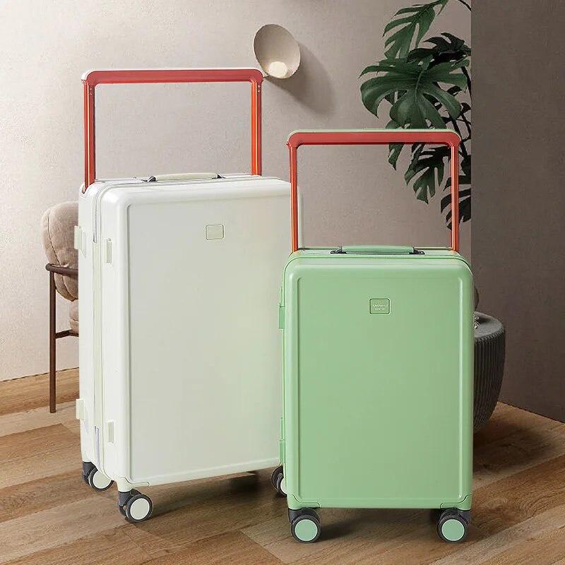 Carry On Suitcase password rolling luggage case Women's fashion ...