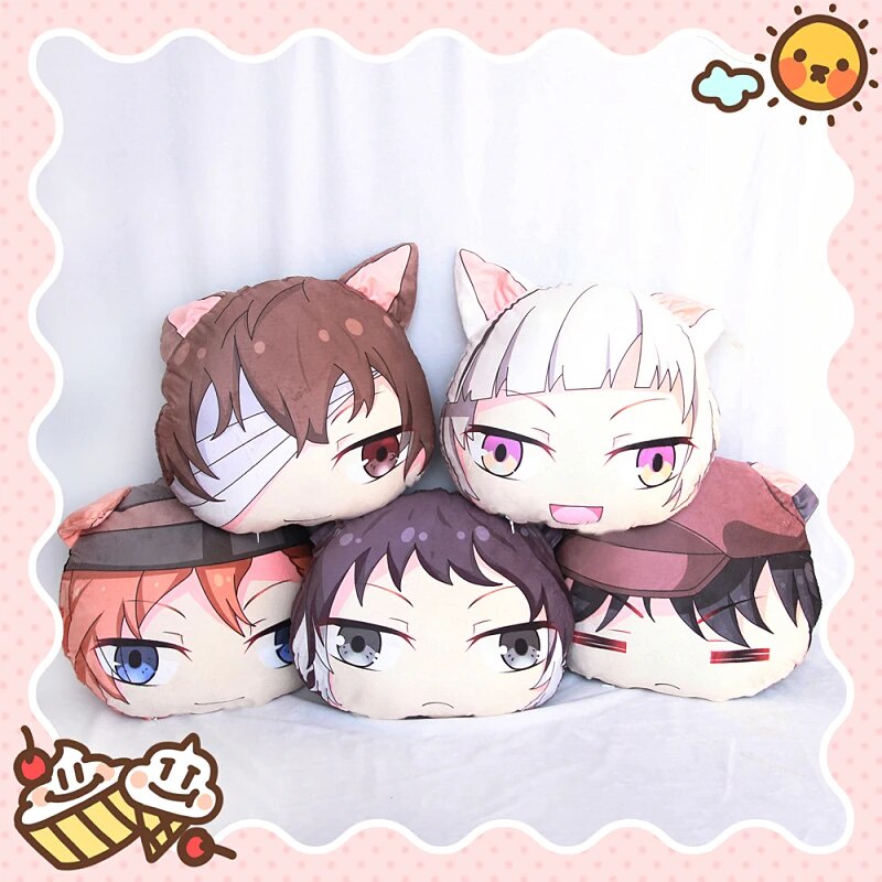 46f 40cm Anime Bungou Stray Dogs Plush Toys Nakajima Atsushi Dazai ...