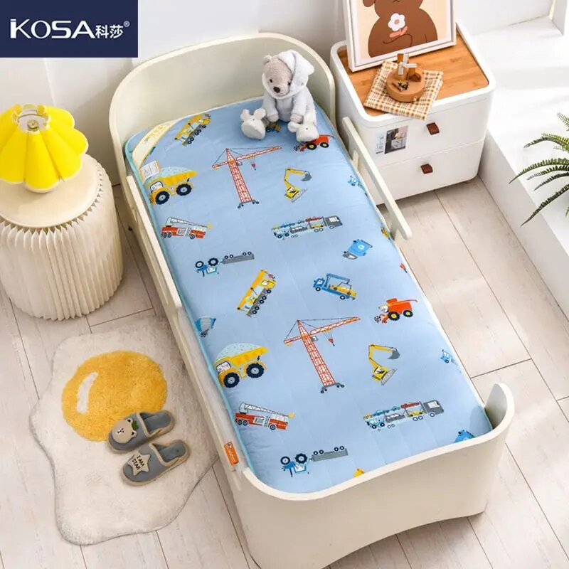 Plastic cover best sale for crib mattress