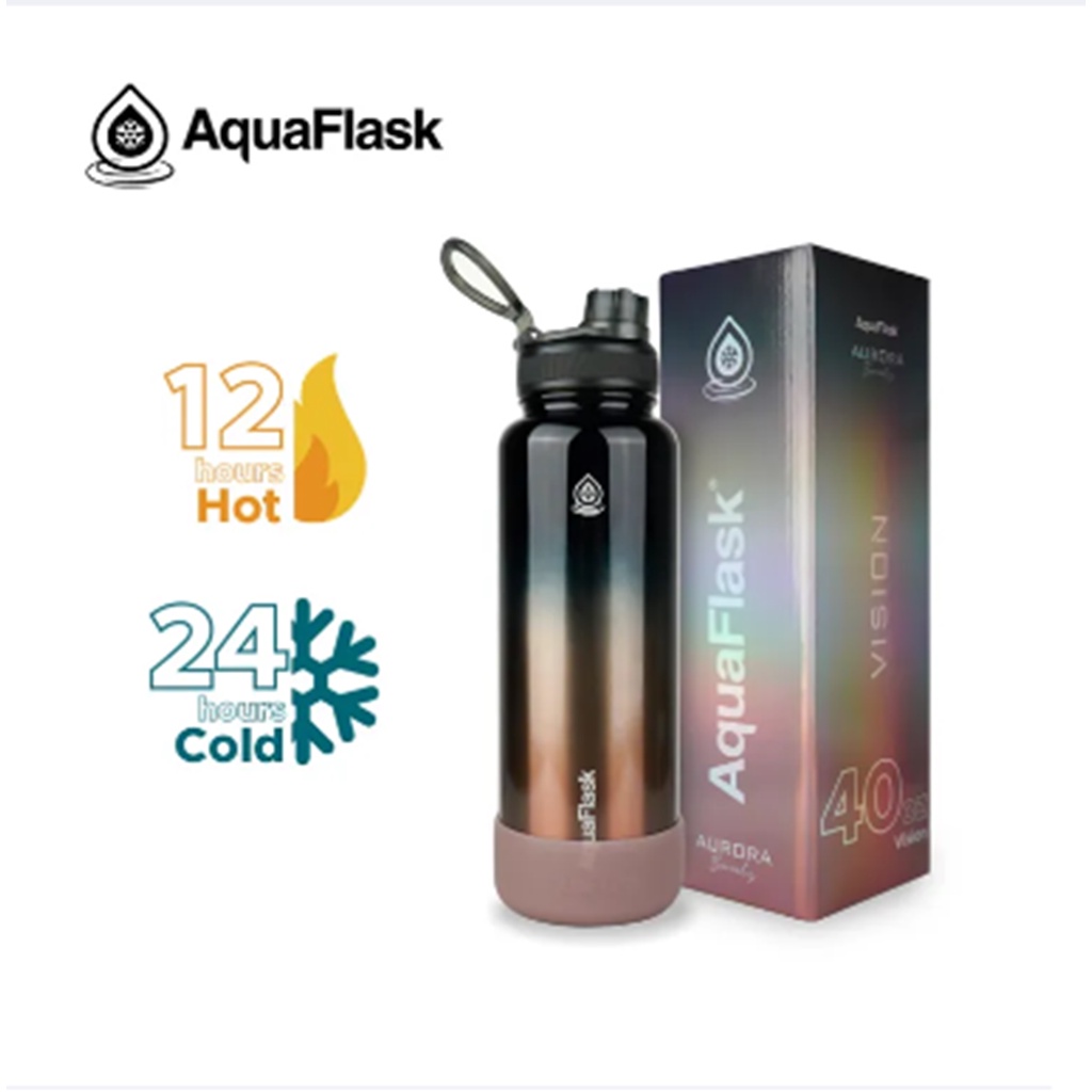 In stock Steel Limited Edition Water Vacuum Drinking Aurora AQUAFLASK ...