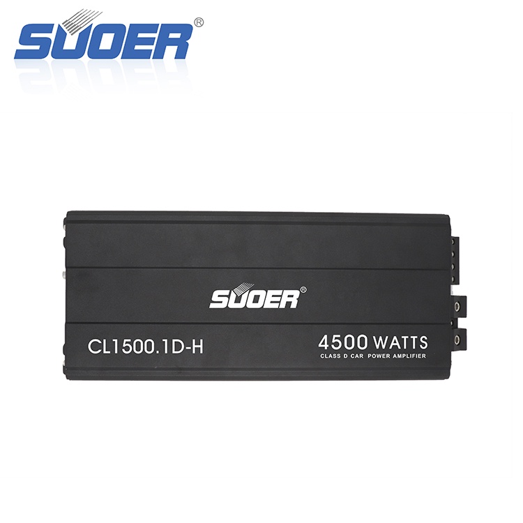 Suoer CL1500.1D-H class D monoblock channel 4500 watts max power car ...