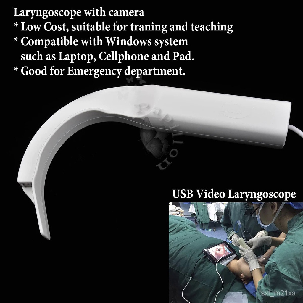 Newly launched Video Laryngoscope digital portable disposable USB