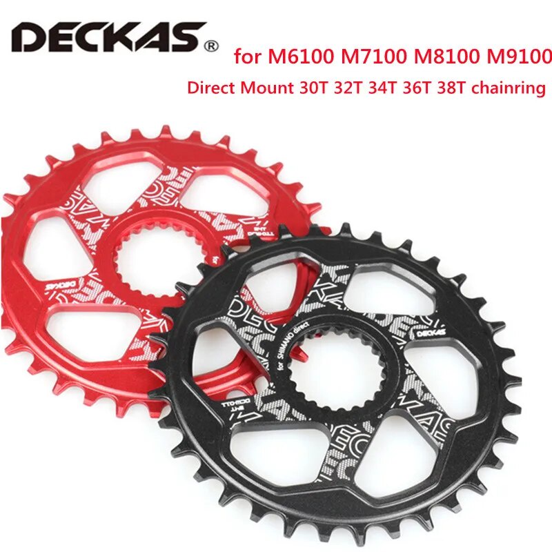 Deckas Direct Mount Chainring Round For 12 Speed For M9100 M8100 M7100 ...