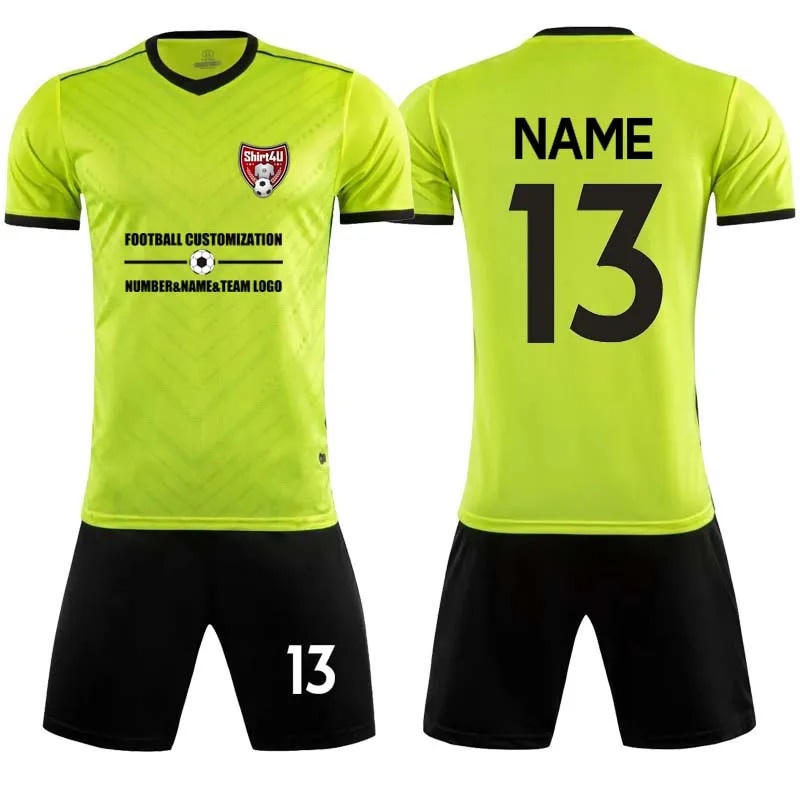 ⋛Jersey Football 2021 Kids Men's Soccer Jersey Sets Boys Adult Running Tracksuits Team Blank Foo